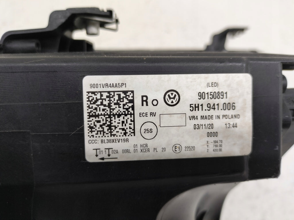 Frontscheinwerfer VW Golf VIII 5H1941006 Rechts Scheinwerfer Headlight SCH7765967604tb