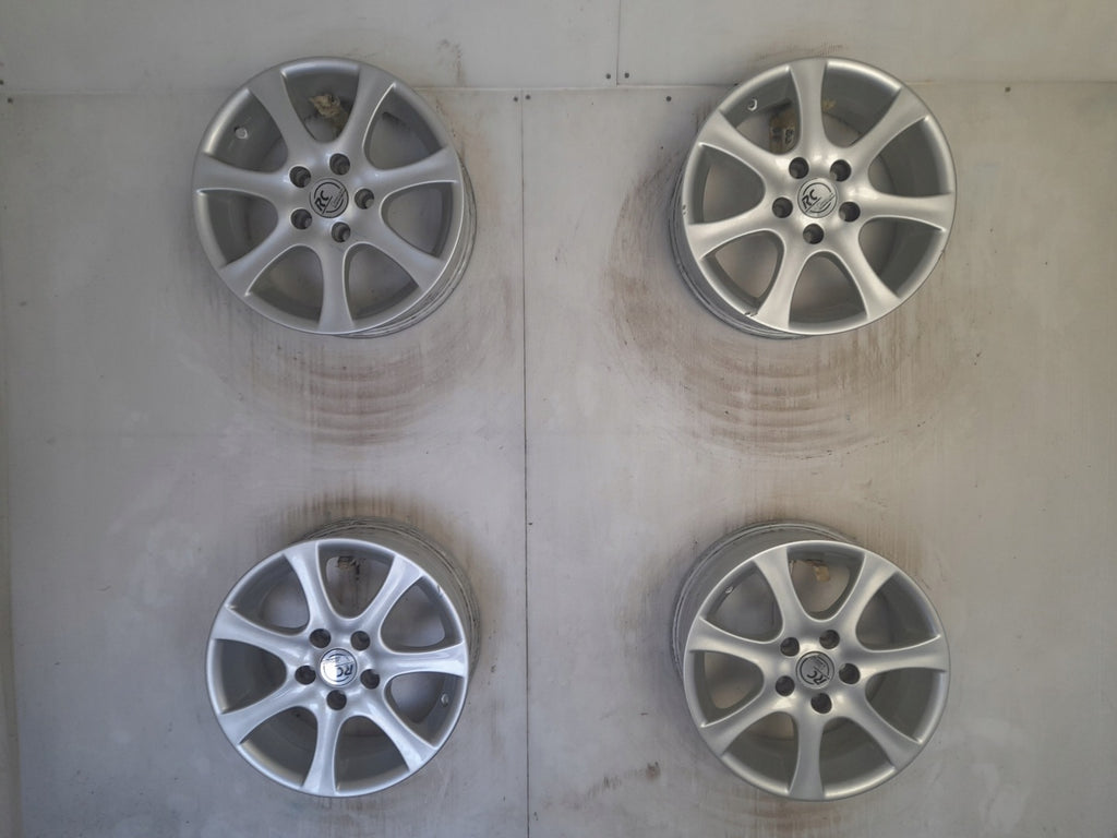 4x Alufelge 14 Zoll 5.5" 5x100 35ET Glanz Silber RCM2554 Rim Wheel FEL3712214959ly