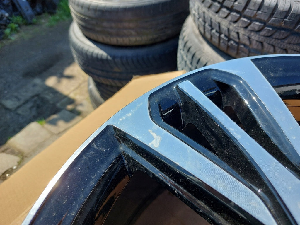 1x Alufelge 19 Zoll 8.0" 5x114.3 49ET Glanz Silber 403003754 Renault Talisman