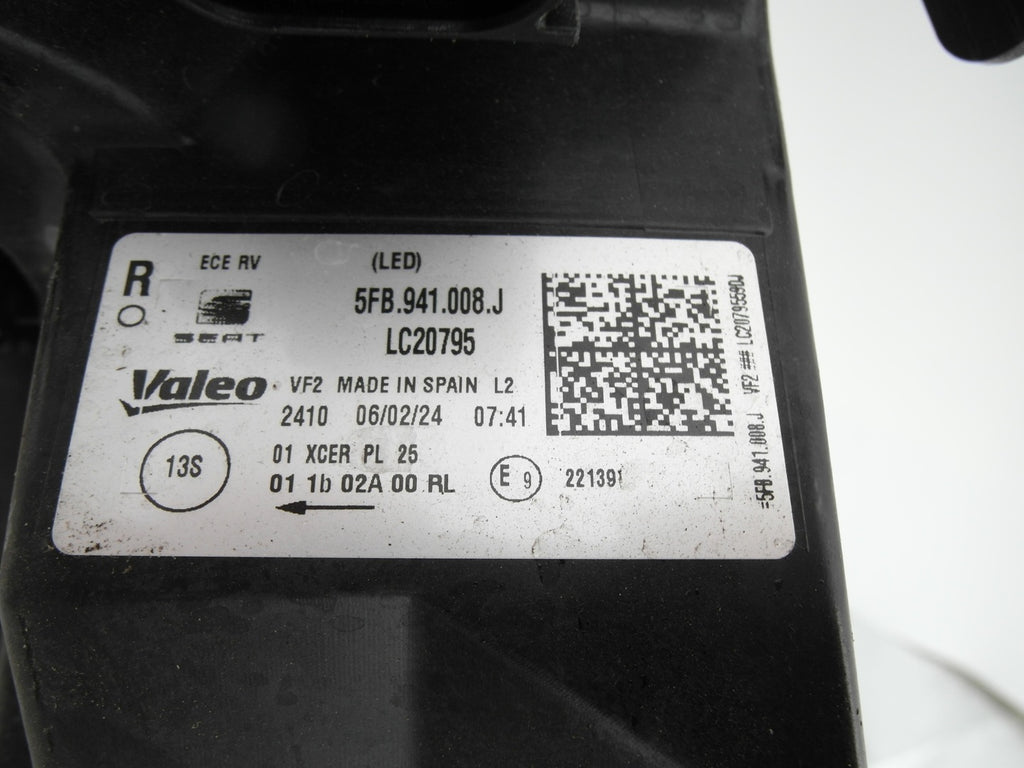 Frontscheinwerfer Seat Leon 5FB941008J Full LED Rechts Scheinwerfer Headlight