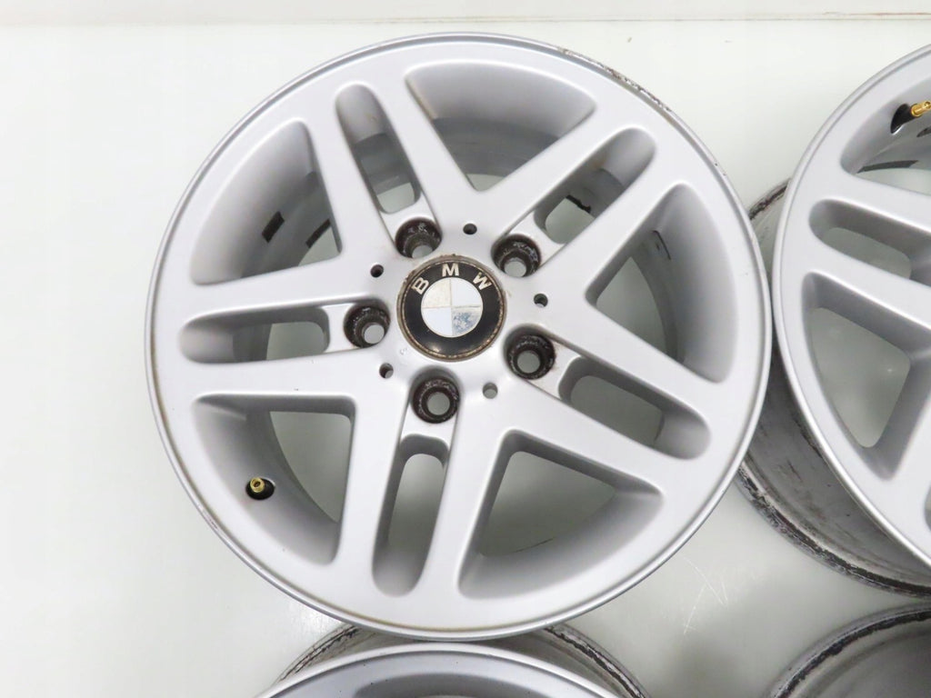 4x Alufelge 15 Zoll 6.5" 5x120 42ET Silber 10953687 BMW 3 E36 E46 E90 Rim Wheel FEL6844591495zq