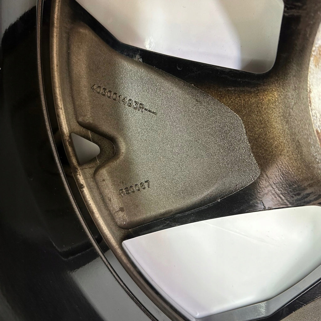 1x Alufelge 20 Zoll 8.0" 5x114.3 40ET Glanz Schwarz 403001493 Alpine Rim Wheel