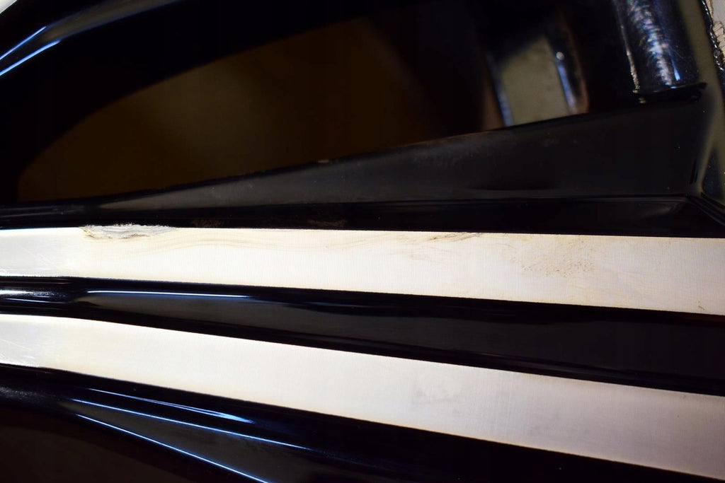 1x Alufelge 18 Zoll 8.0" 5x108 42ET Glanz Schwarz 32243391 Volvo S60 V60 S90 V90