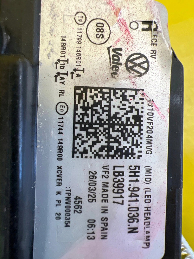 Frontscheinwerfer VW Golf VIII I 5H1941036N LED Rechts Scheinwerfer Headlight SCH8034538907ky