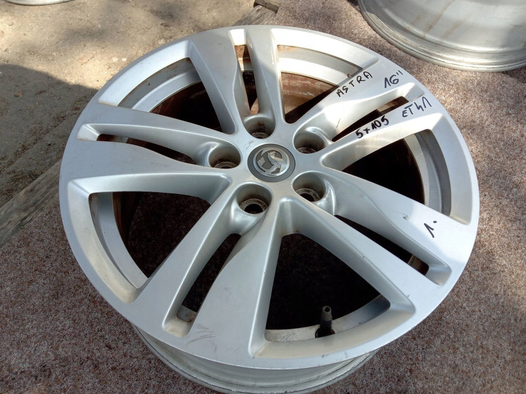 1x Alufelge 16 Zoll 5x105 41ET 39024544 Opel Astra K Rim Wheel FEL1567883114xi