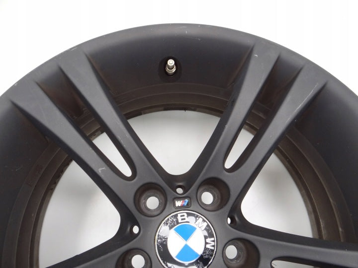 1x Alufelge 18 Zoll 8.0" 5x120 14ET Matt Schwarz 2282990 BMW E60 E63 Rim Wheel FEL2281779345oj