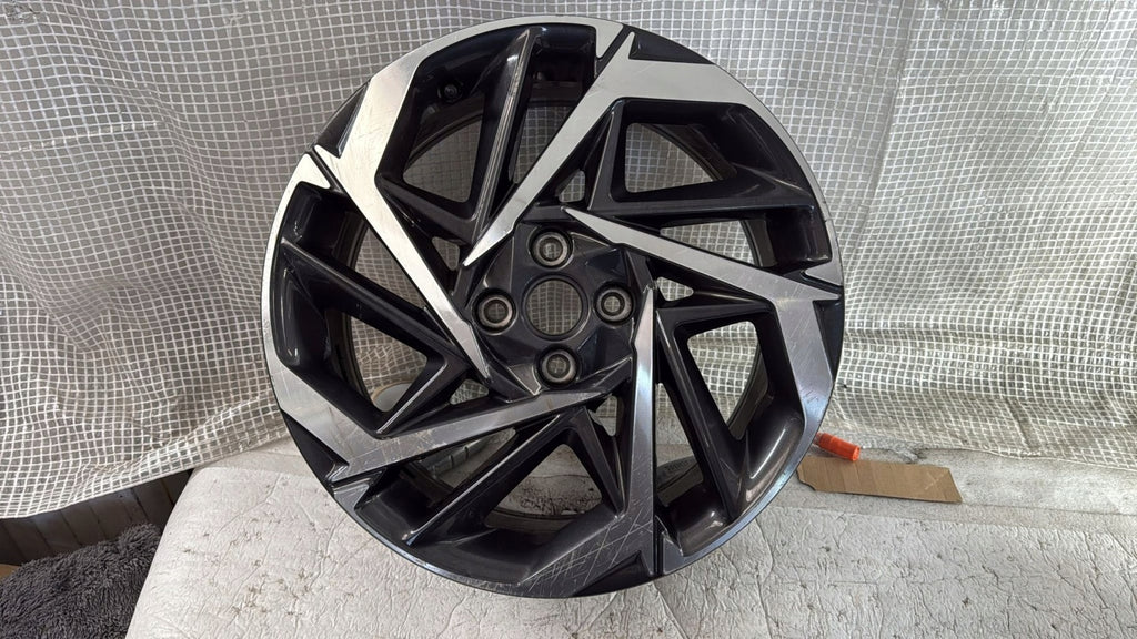 1x Alufelge 17 Zoll 7.0" 4x114.3 52910-Q0300 Hyundai I20 Rim Wheel FEL2445099954hx