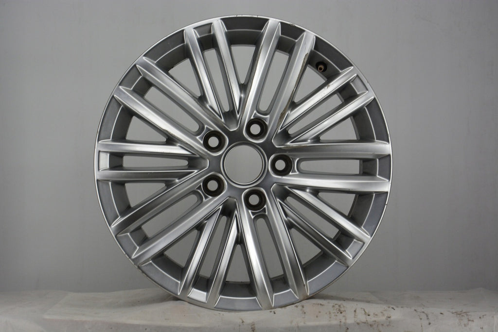 1x Alufelge 16 Zoll 6.0" 5x112 50ET Glanz Silber 2K5601025J VW Caddy Rim Wheel