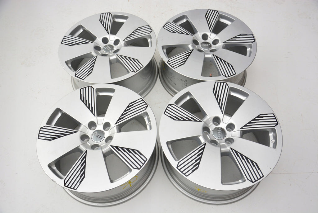 4x Alufelge 19 Zoll 8.5" 5x112 36ET Glanz Silber 4KE601025Q Audi Rim Wheel FEL6662462869dj