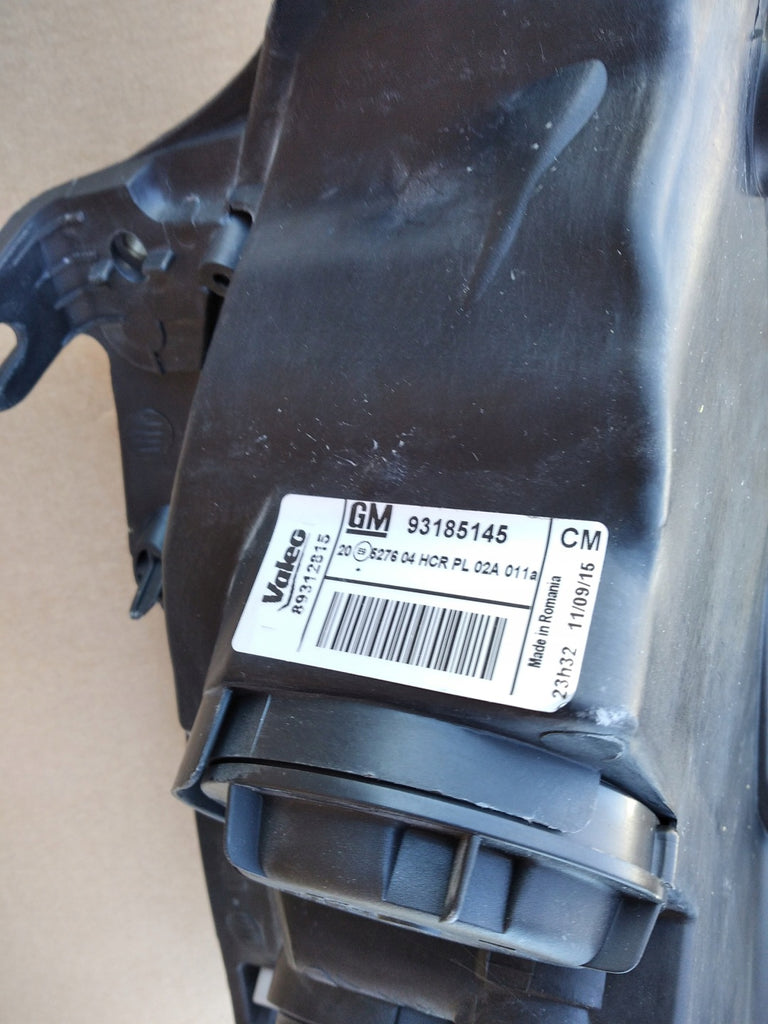 Frontscheinwerfer Opel Corsa C 93185145 Links Scheinwerfer Headlight SCH4677952026bn