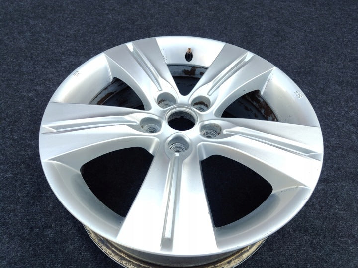 1x Alufelge 17 Zoll 6.5" 5x114.3 35ET Glanz Silber 52910-3U200 Kia Sportage FEL1144282739md