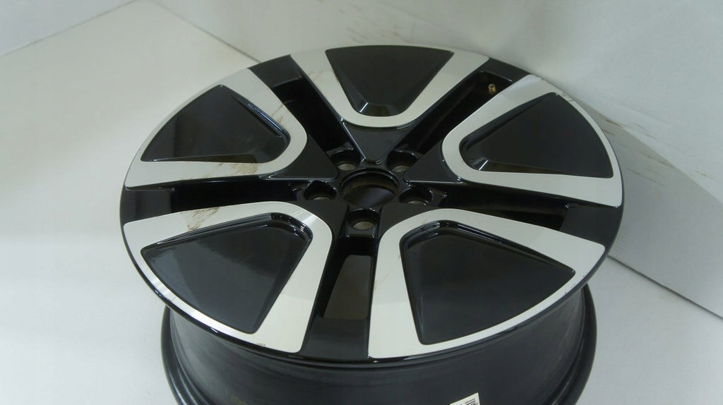 1x Alufelge 19 Zoll 7.5" 5x108 50 5ET Glanz Schwarz 31680404 Volvo Rim Wheel