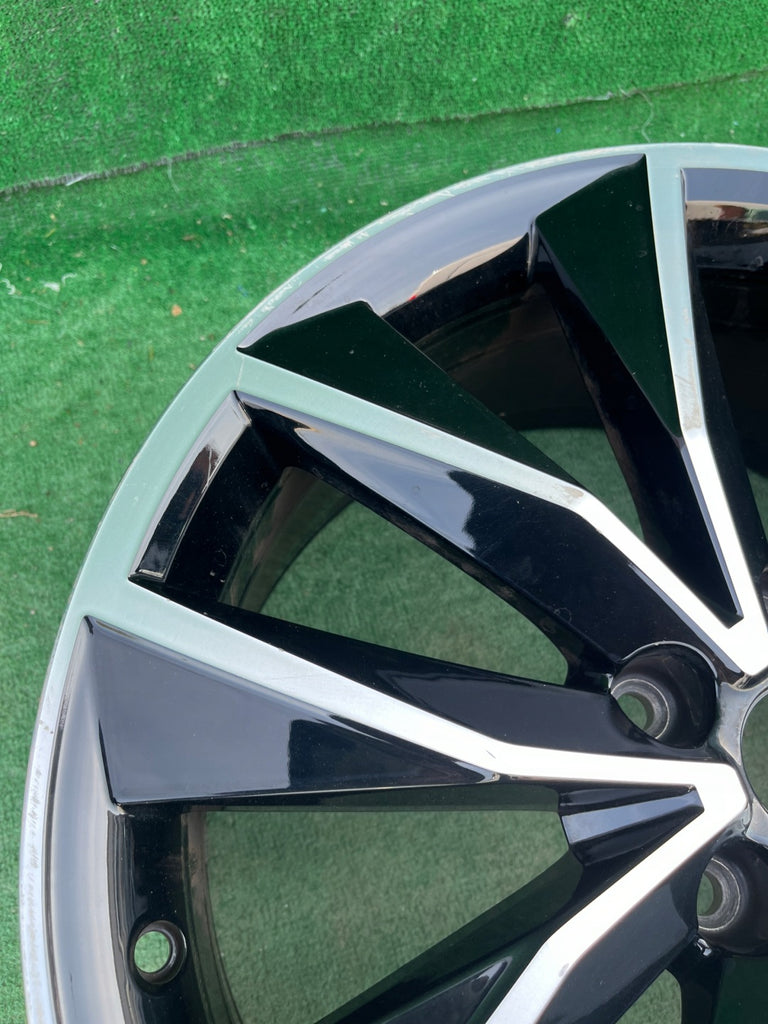 1x Alufelge 19 Zoll 8.0" 5x112 45ET Glanz Schwarz 575601025F Seat Ateca FEL2626278636mv