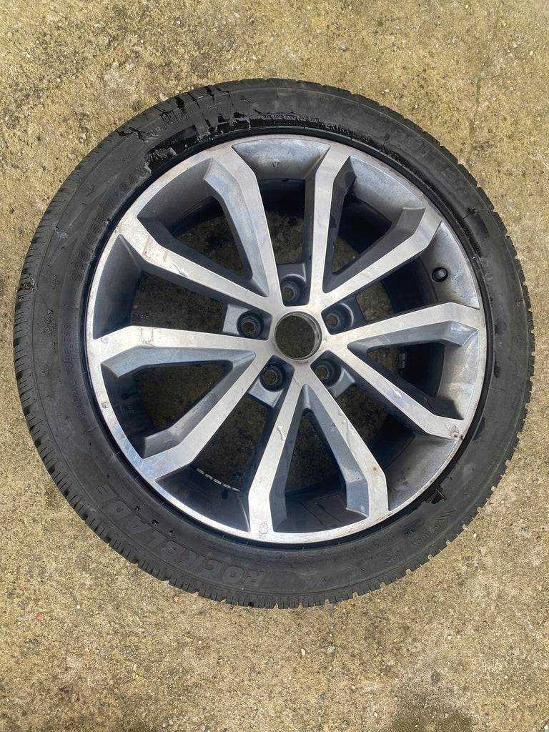 1x Alufelge 17 Zoll 7.0" 5x112 Skoda Octavia Iii Rim Wheel