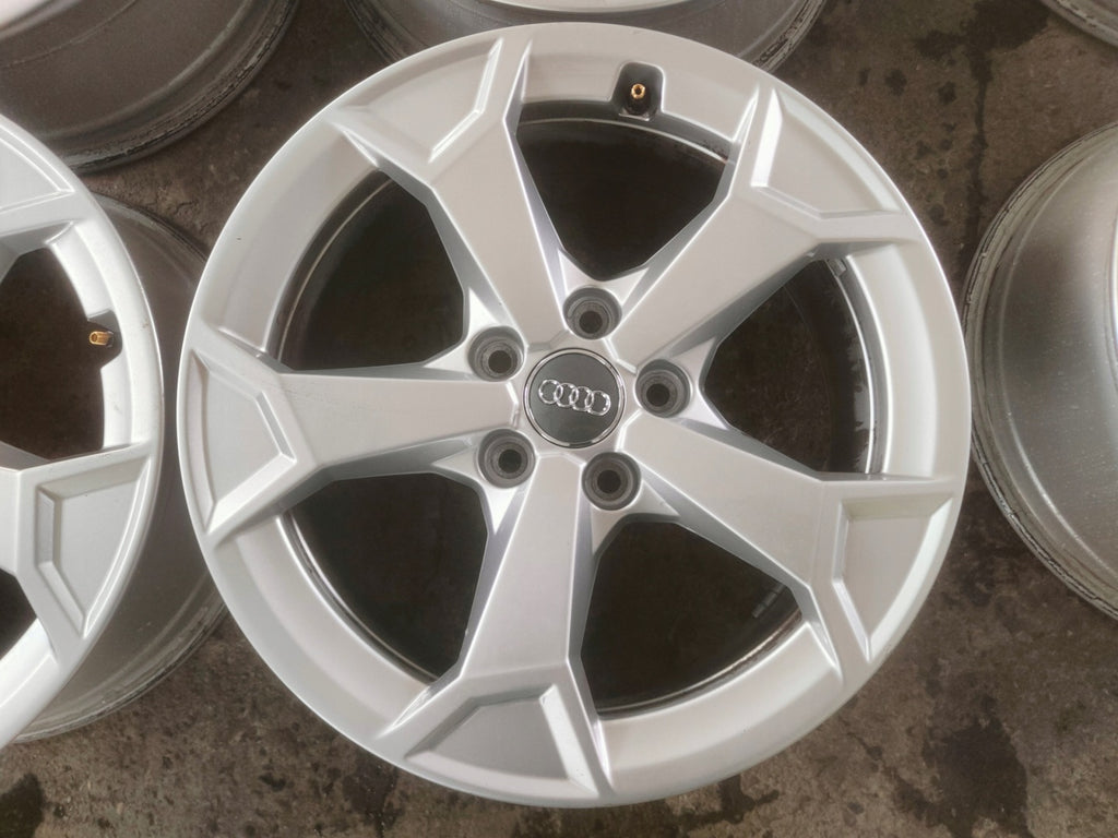 4x Alufelge 17 Zoll 6.5" 5x112 38ET Glanz Grau 83A601025 Audi Mg Rim Wheel FEL8026367098fq