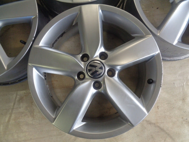 4x Alufelge 17 Zoll 7.0" 5x112 54ET 5K0601025AA Seat Golf Rim Wheel FEL4929374956qe