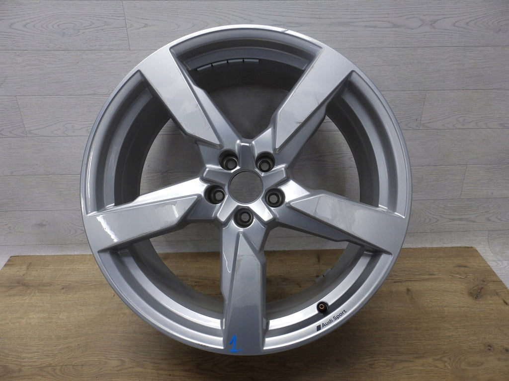 1x Alufelge 21 Zoll 8.5" 5x112 34ET Glanz Silber 80A601025A Audi Q5 Rim Wheel FEL6121295425jl