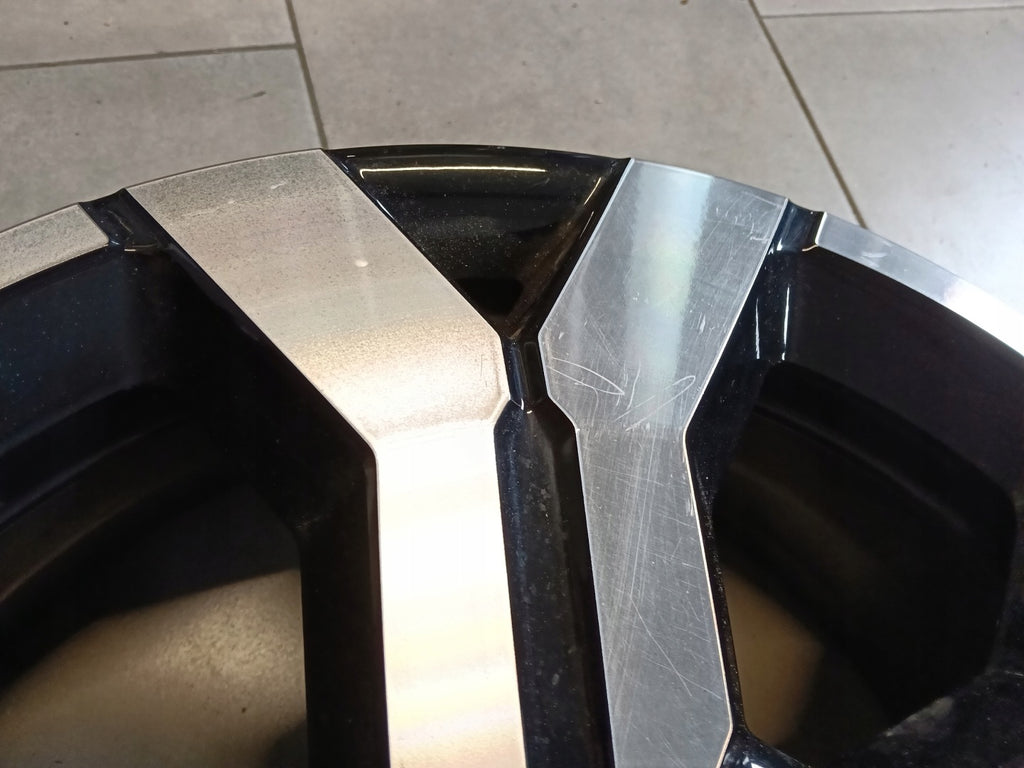 1x Alufelge 17 Zoll 6.5" 5x114.3 50ET Glanz Schwarz 403005180R 403004311R Dacia FEL7331131304ah