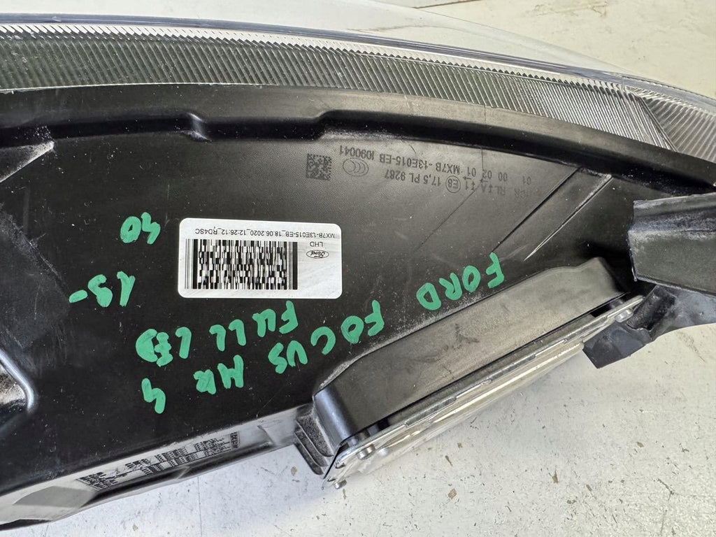 Frontscheinwerfer Ford Focus MX7B-13E015-EB LED Links Scheinwerfer Headlight SCH4956037401jz