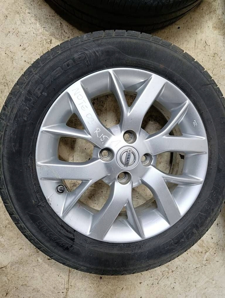 4x Alufelge 15 Zoll Nissan Note E12 Rim Wheel FEL1738392251bn