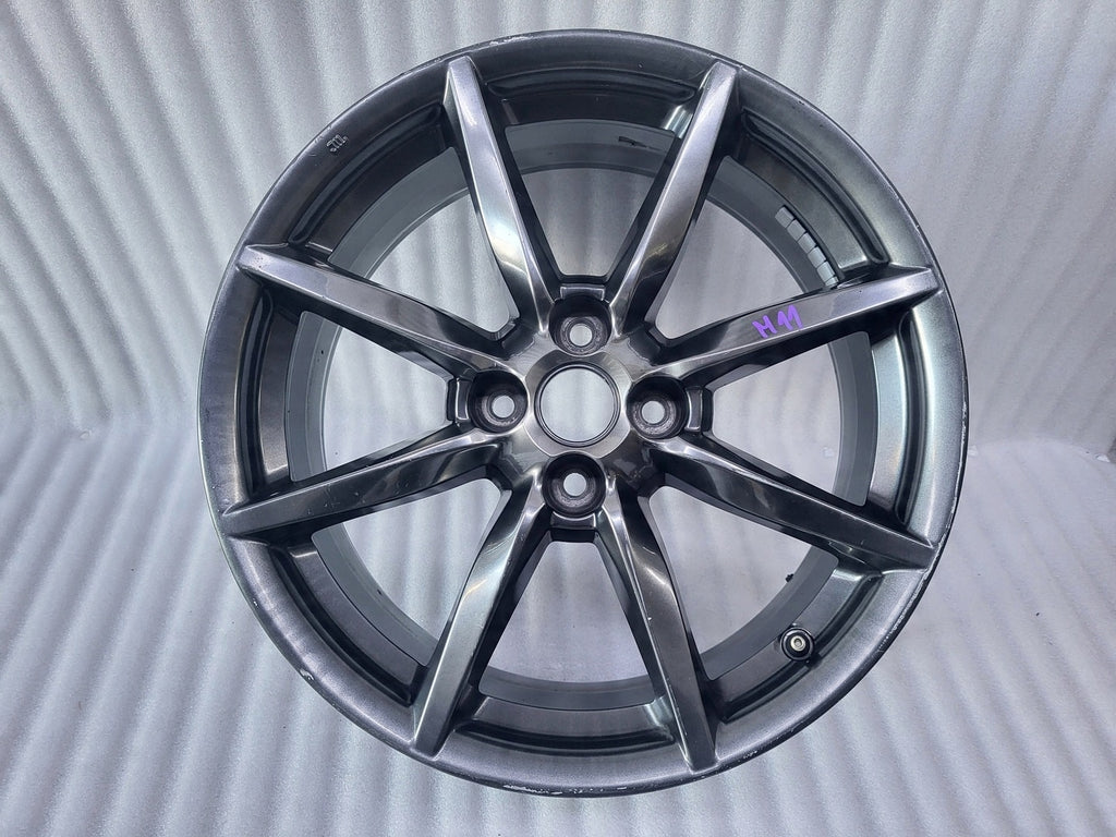 1x Alufelge 17 Zoll 7.0" 4x100 45ET Glanz Graphit 996585 Mazda Mx5 Mx-5 Iv