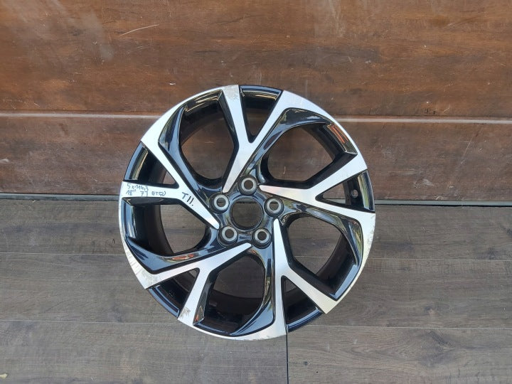 1x Alufelge 18 Zoll 7.0" 5x114.3 Toyota C-Hr Rim Wheel FEL7889930536di