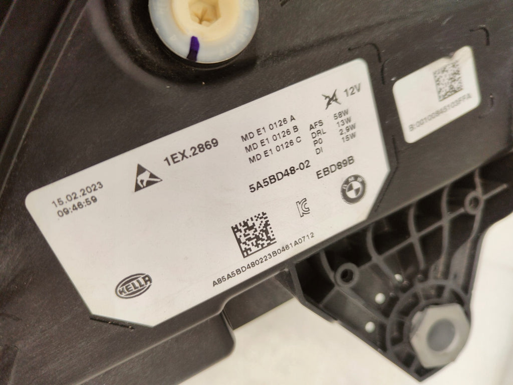 Frontscheinwerfer BMW X1 5A5BD48 Full LED Rechts Scheinwerfer Headlight SCH6417496515zj