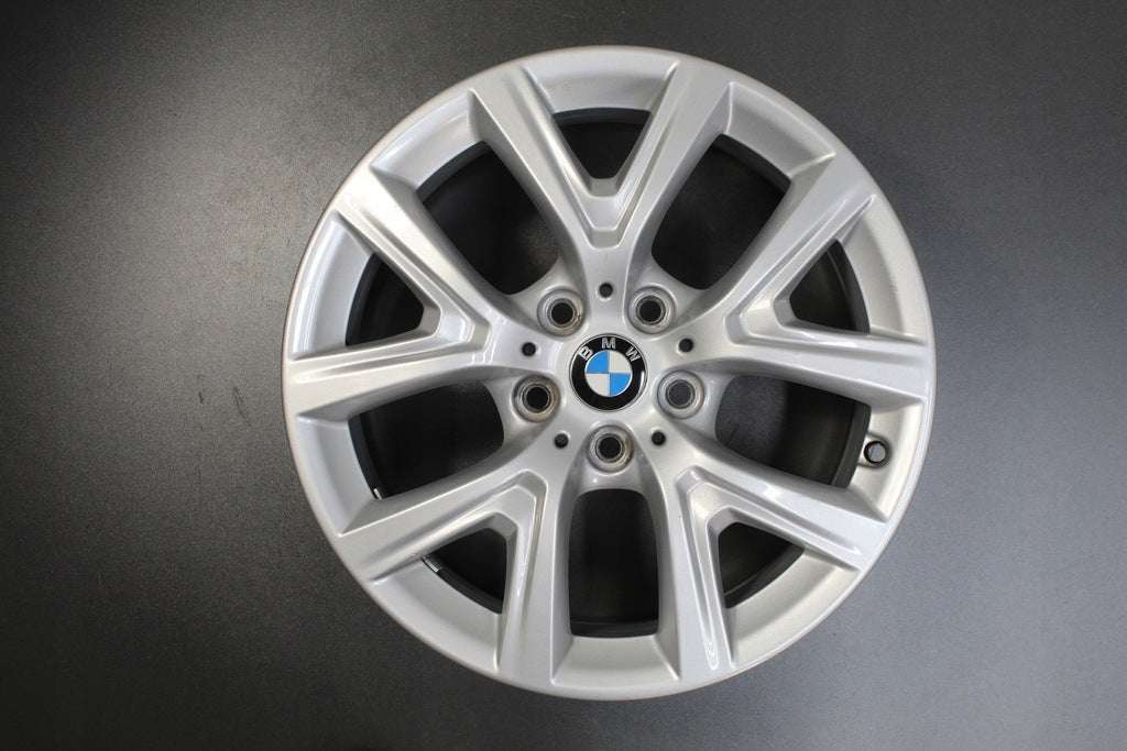 4x Alufelge 17 Zoll 6.5" 5x112 39ET Glanz Silber 6856076 BMW F39 X1 F48 FEL7055351785ku