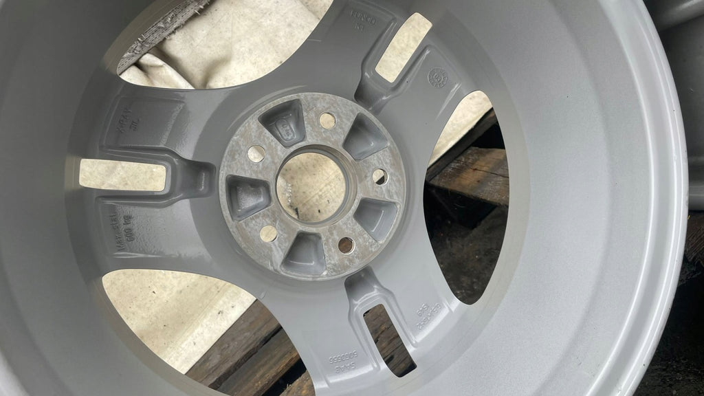 1x Alufelge 16 Zoll 6.5" 5x110 Glanz Silber 5063656 Saab I Rim Wheel FEL6342451243jj