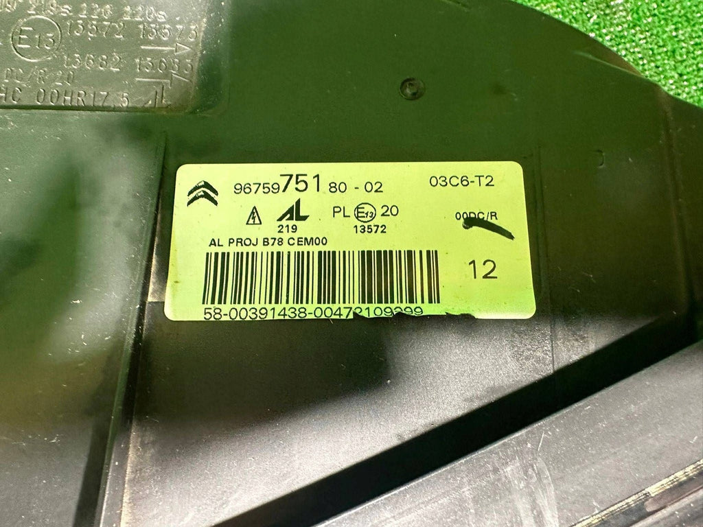 Frontscheinwerfer Citroën C4 Picasso II 96759751 Xenon Links Headlight