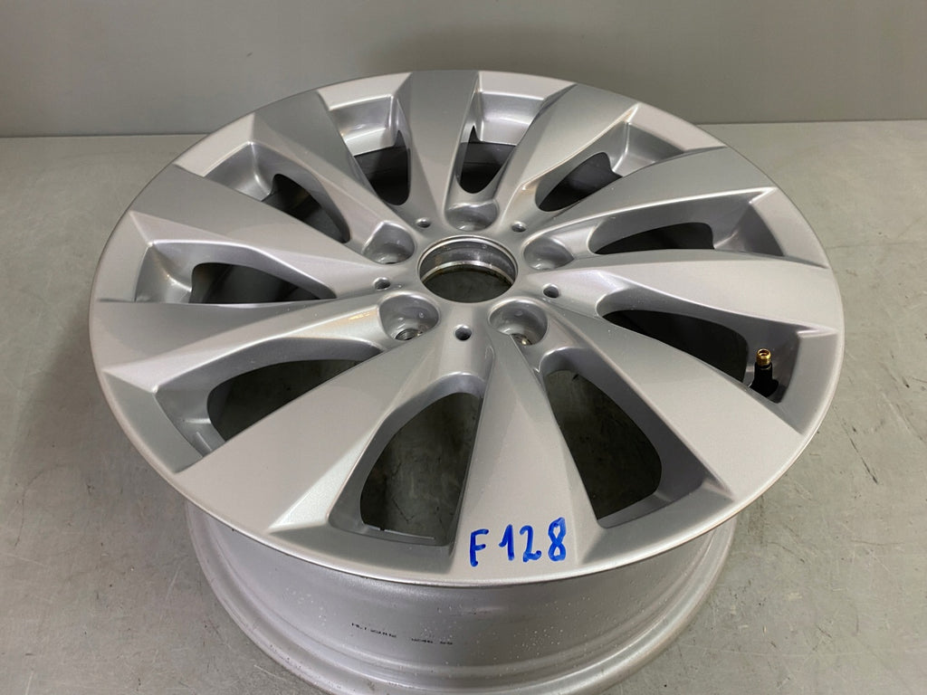 1x Alufelge 17 Zoll 7.5" 5x120 43ET Glanz Silber 6796206 BMW 1 F21 F20 Rim Wheel