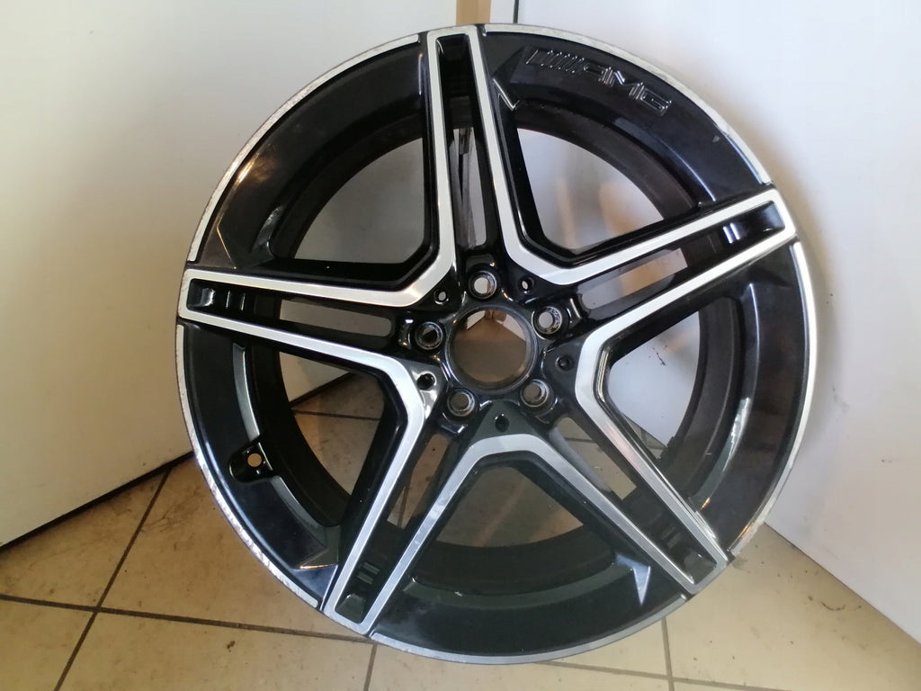 1x Alufelge 19 Zoll 8.0" 5x112 38ET Glanz Silber A2534015300 Mercedes-Benz Glc FEL9527473259wm