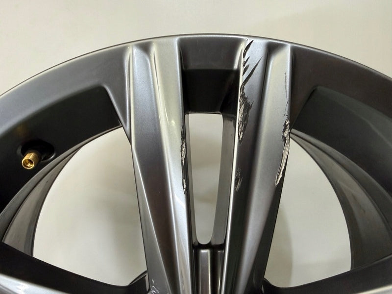 1x Alufelge 16 Zoll 6.5" 5x100 47ET Glanz Grau 2G0601025AA VW Rim Wheel FEL3308838121jm