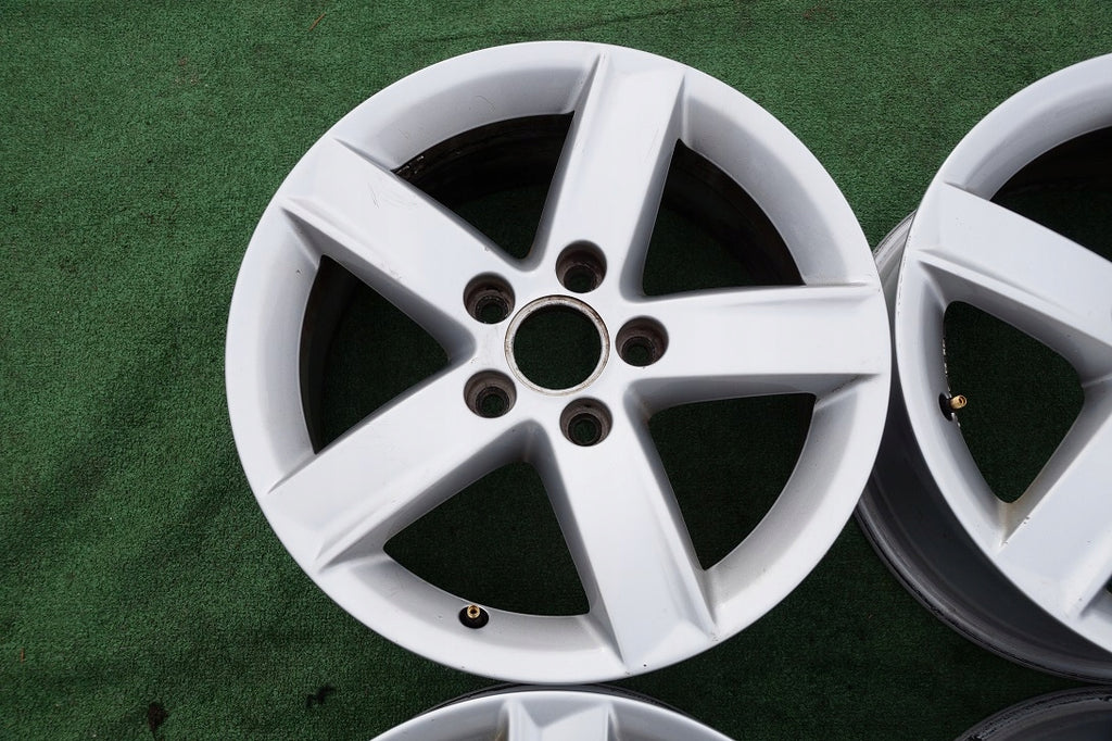 4x Alufelge 16 Zoll 7.0" 5x112 46ET Glanz Silber 8K0071496 Audi A4 B8 Rim Wheel FEL5018077664ge