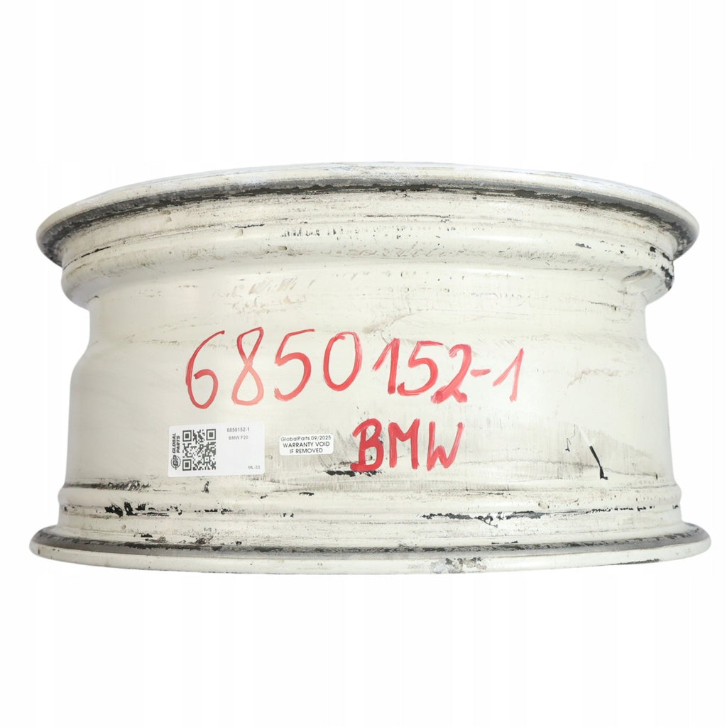 1x Alufelge 17 Zoll 7.5" 5x120 43ET Glanz Weiß 6850152 BMW 1 F21 F20 Rim Wheel FEL1343074364fk