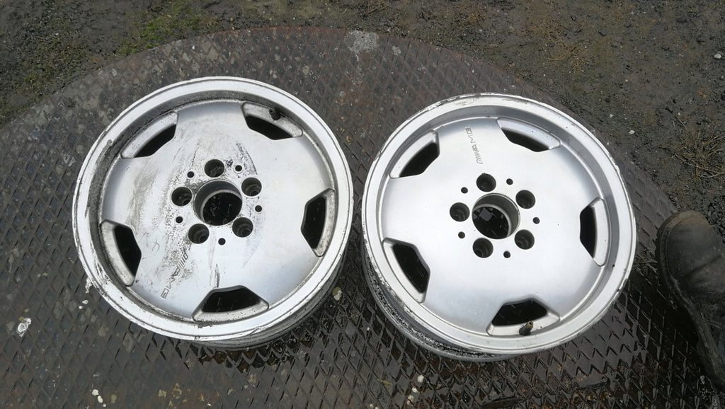 2x Alufelge 15 Zoll 7.0" 5x112 25ET 2014001302 Mercedes-Benz 190 W201 Rim Wheel FEL7159294267ou
