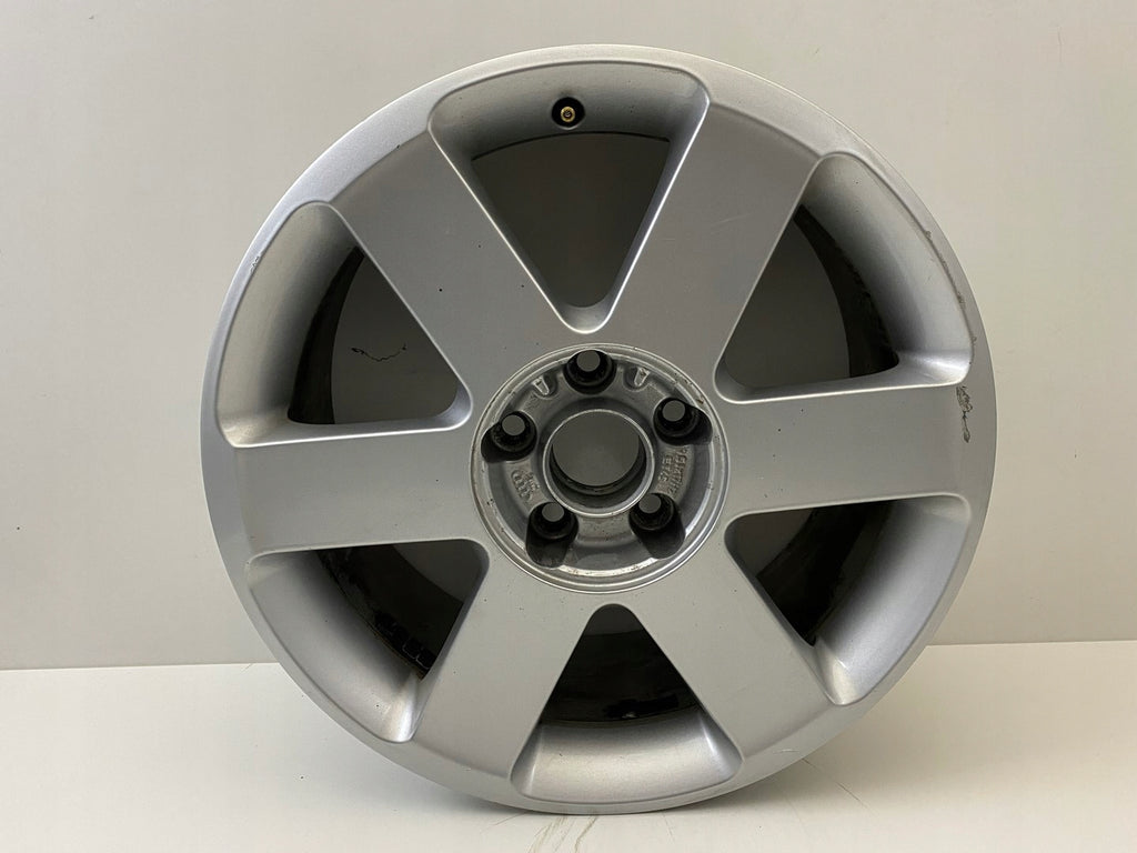 1x Alufelge 17 Zoll 7.5" 5x112 45ET Glanz Silber 8E0601025J Audi A4 B6 B7