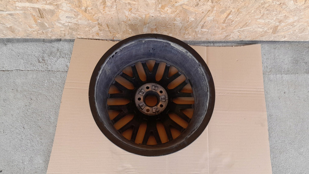 1x Alufelge 18 Zoll 8.0" 5x112 40ET Glanz Schwarz 8W0601025DD Audi A4 B9 FEL7159820776bb
