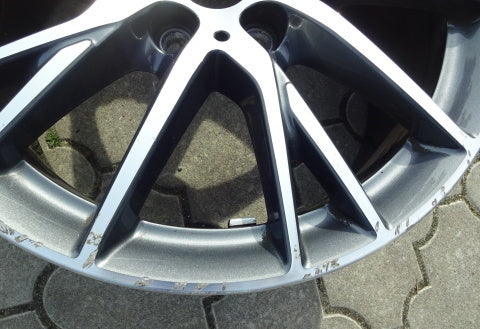 1x Alufelge 17 Zoll 7.0" 5x114.3 47ET Renault Fluence Rim Wheel