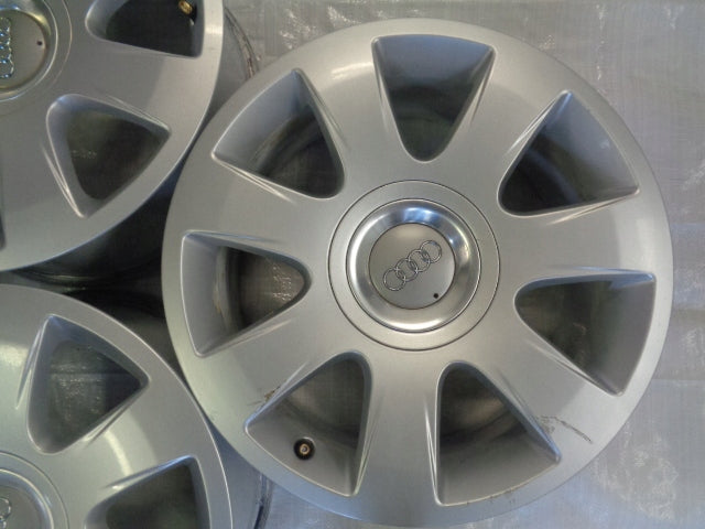 4x Alufelge 16 Zoll 7.0" 5x112 42ET Glanz Silber 8H0601025E Audi A6 A4 Rim Wheel FEL7976516237ag