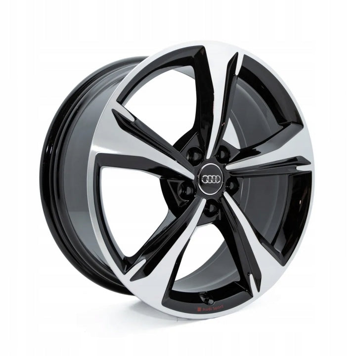 4x Alufelge 19 Zoll 8.0" 5x112 39ET Glanz Schwarz 80A601025R Audi Rim Wheel FEL3359318656rn