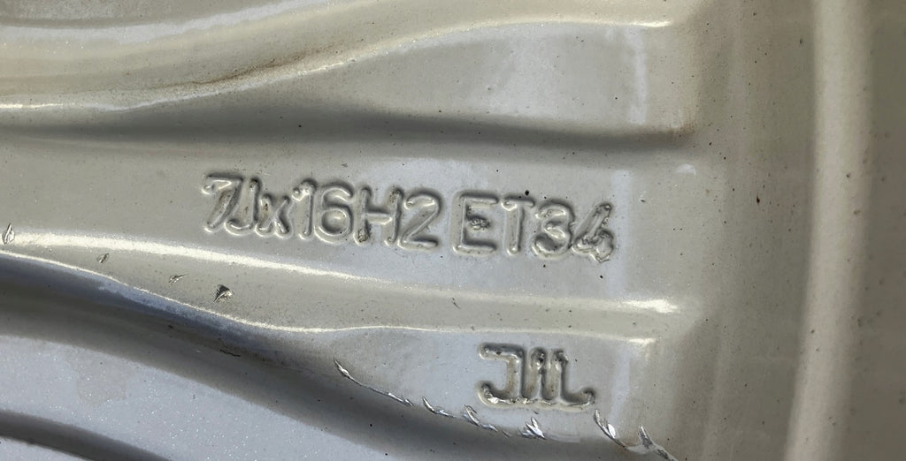 1x Alufelge 16 Zoll 7.0" 5x100 34ET 8X0601025B Audi A3 A1 Rim Wheel