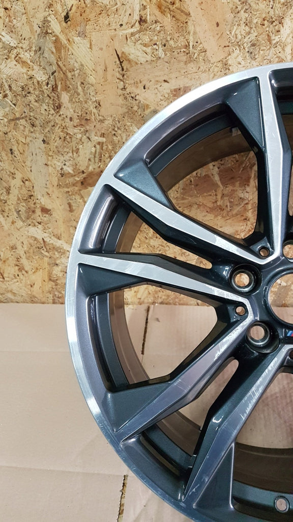 1x Alufelge 19 Zoll 8.0" 5x112 47ET BMW X1 F48 Rim Wheel FEL9024337907gj