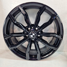 Laden Sie das Bild in den Galerie-Viewer, 4x Alufelge 18 Zoll 6.5" 5x112 41ET Glanz Schwarz 6877550 BMW Rim Wheel FEL6337994266cf