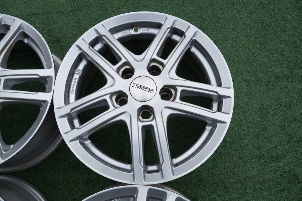 4x Alufelge 15 Zoll 6.0" 5x105 37ET Silber Opel Astra K Rim Wheel FEL7225862238fe
