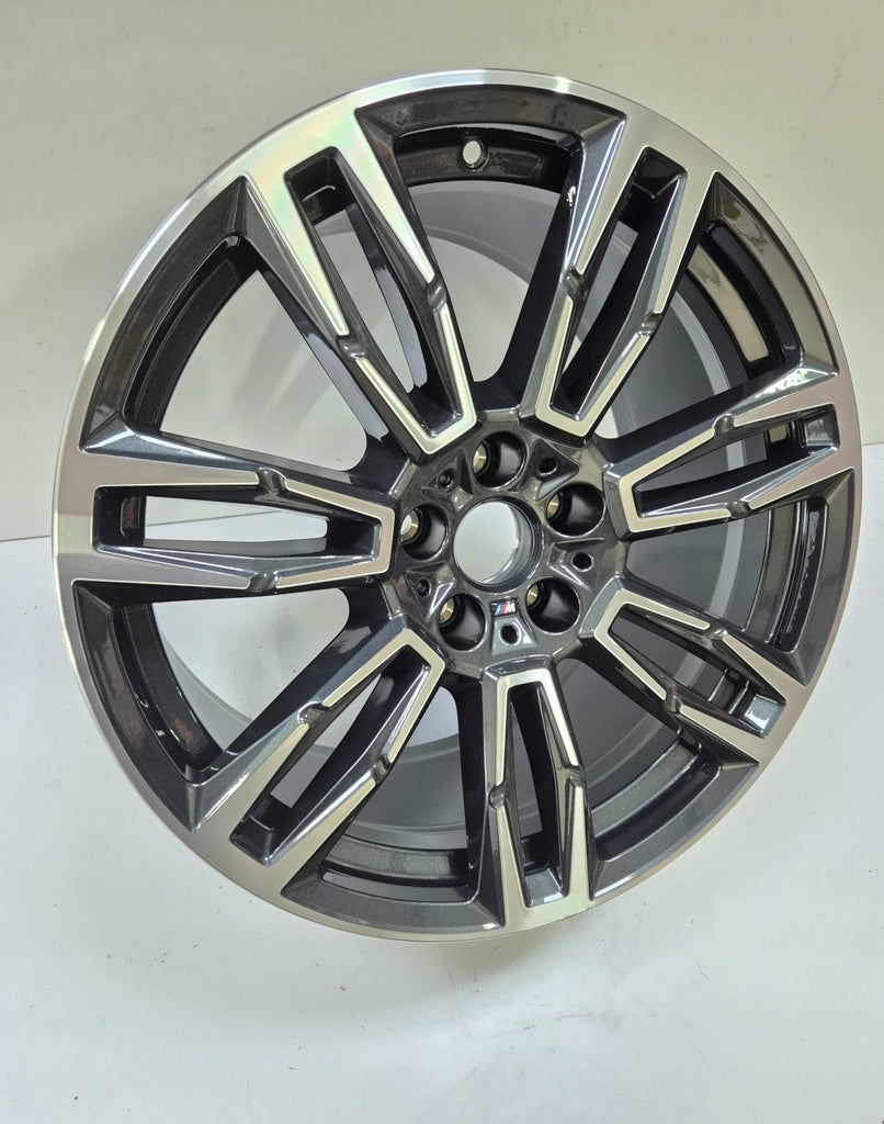 1x Alufelge 19 Zoll 10.0" 5x112 46ET 5A324E1 BMW 5 Rim Wheel FEL8090319714bl