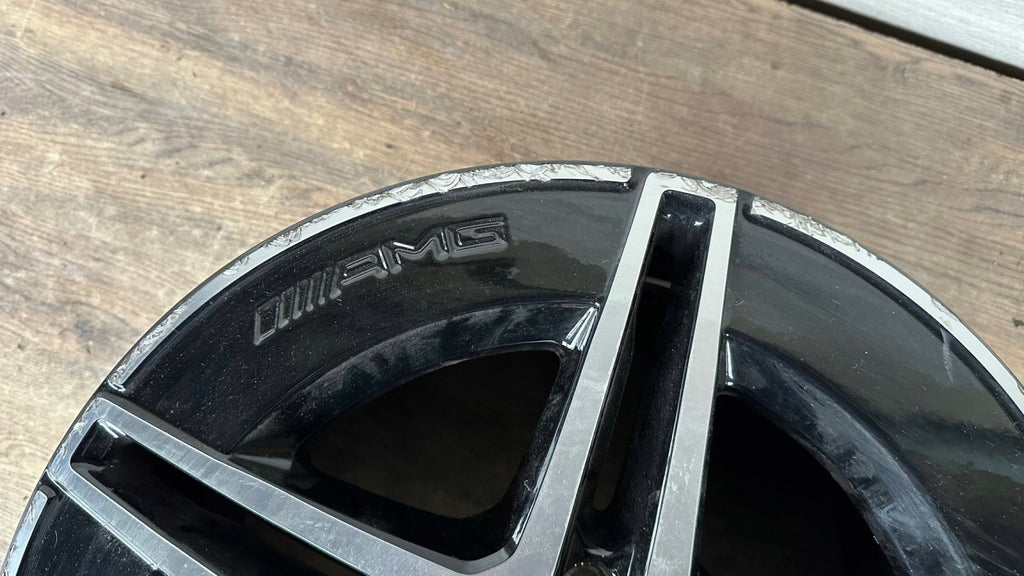 1x Alufelge 18 Zoll 9.0" 5x112 58ET A2064016600 Mercedes-Benz Rim Wheel FEL6400964223wl