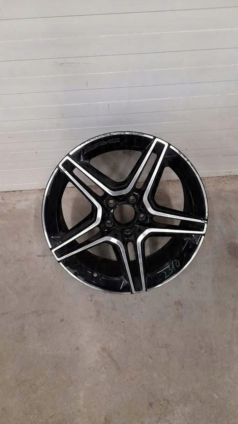 1x Alufelge 18 Zoll 8.0" 5x112 43ET Glanz Schwarz Mercedes-Benz W213 Rim Wheel FEL3331920335ia