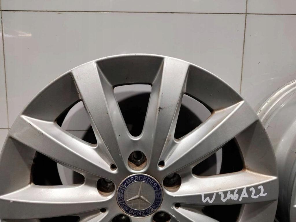 1x Alufelge 16 Zoll 6.5" 5x112 A2464010202 Mercedes-Benz W246 W242 Rim Wheel FEL9805488518um