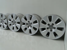 Load image into Gallery viewer, 4x Alufelge 16 Zoll 7.5&quot; 5x112 37ET Silber Audi Rim Wheel